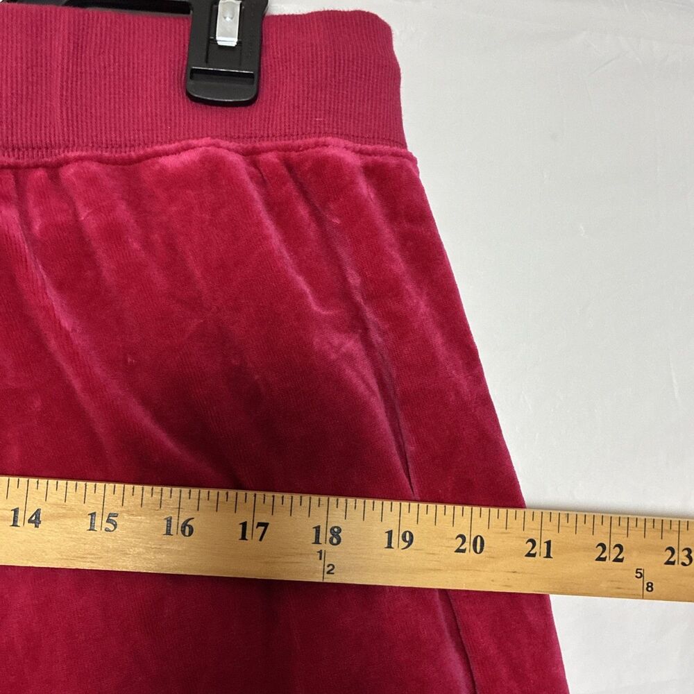 NEW Liz Claiborne Red Luxe Velour Pants Wide Leg Casual Holiday Womens Plus 2X - Picture 13 of 15